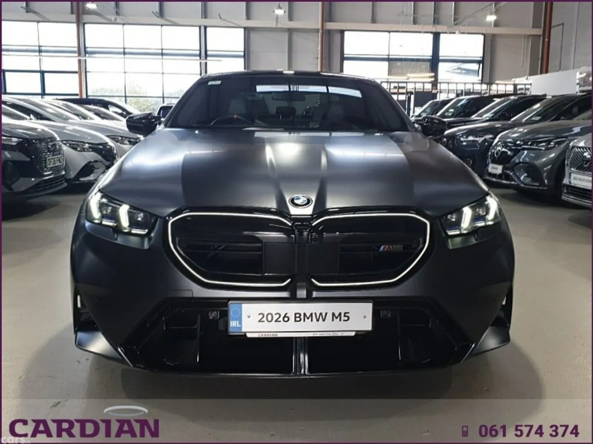BMW M5 Saloon, Petrol Plug-in Hybrid, 2026, Grey
