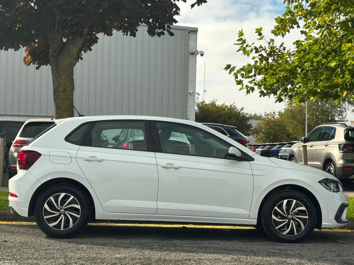 Volkswagen Polo Hatchback, Petrol, 2023, White