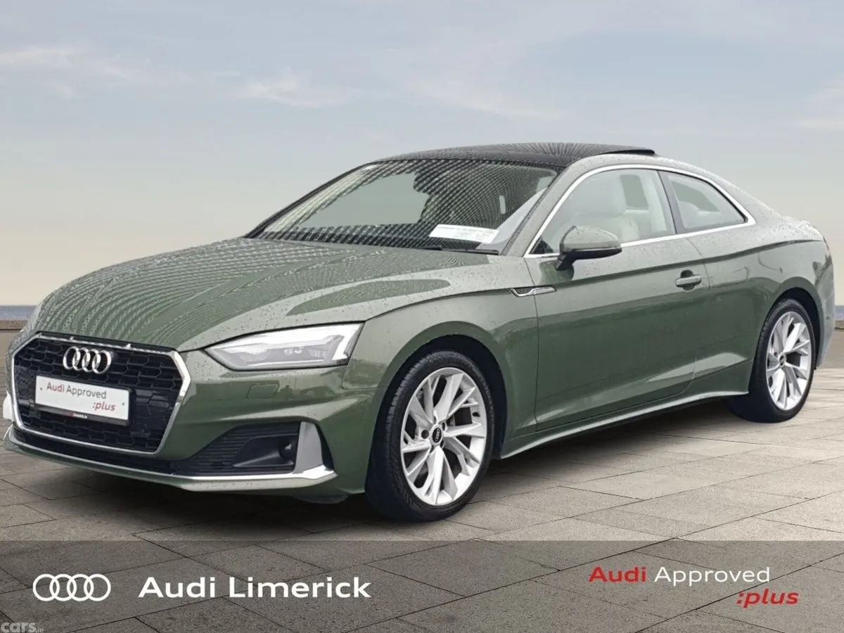 Audi A5 Coupe, Diesel, 2021, Green