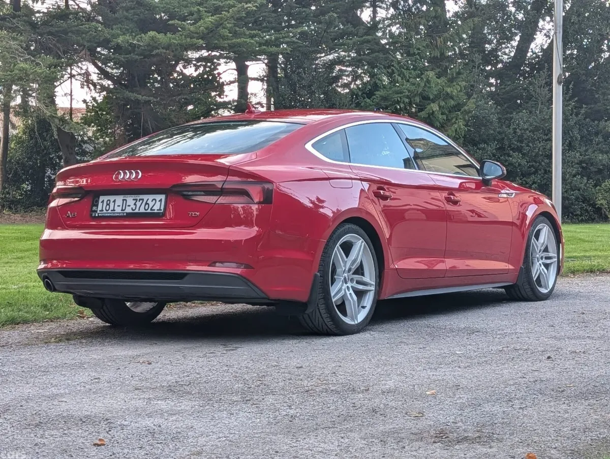 Audi A5 Hatchback, Diesel, 2018, Red