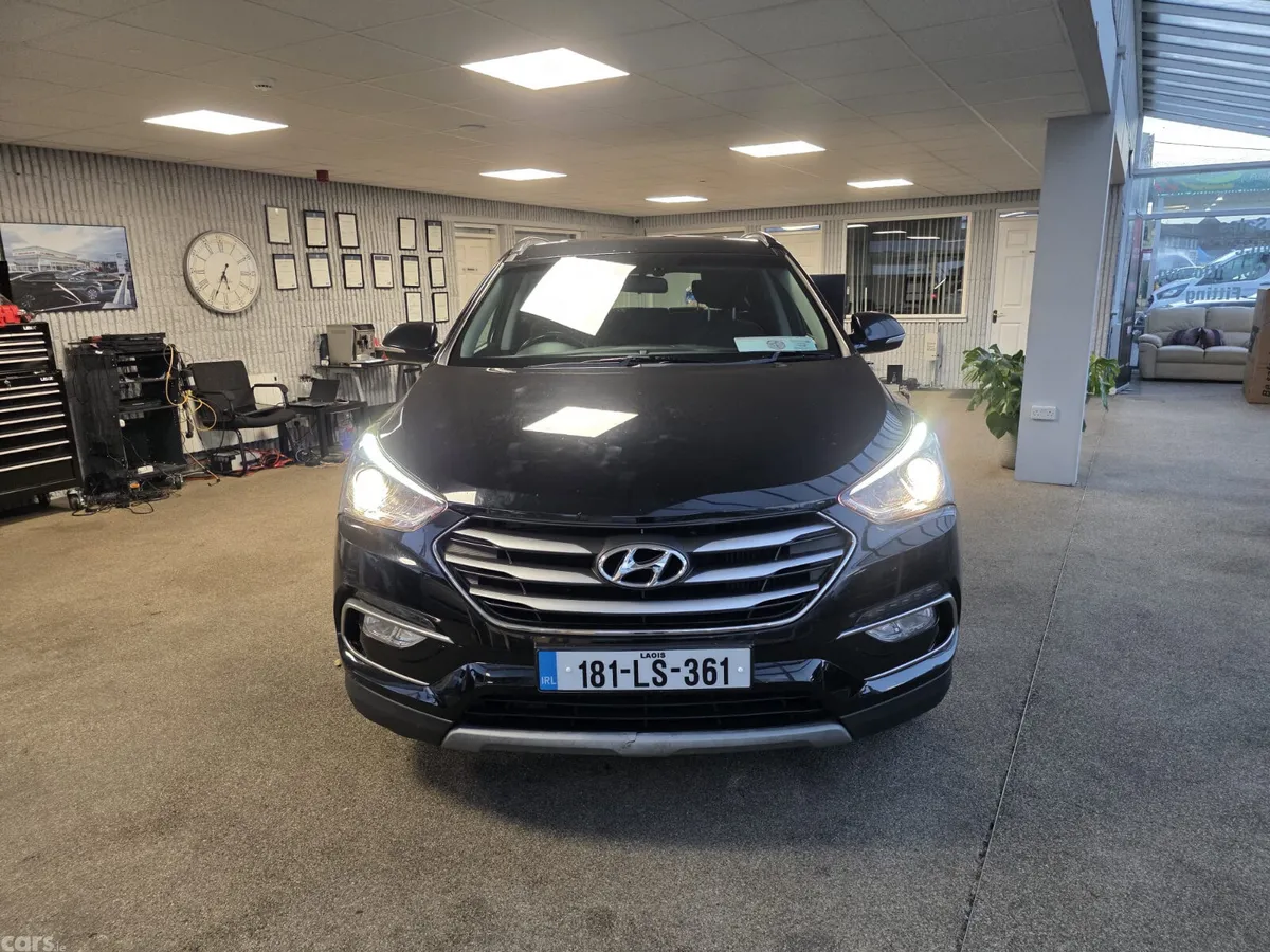 Hyundai Santa Fe SUV, Diesel, 2018, Black