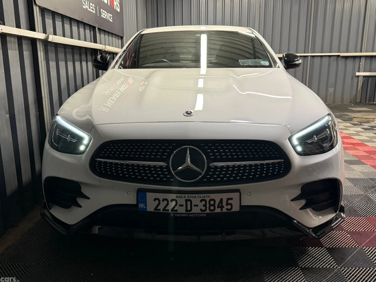 Mercedes-Benz E-Class Saloon, Diesel Hybrid, 2022, White