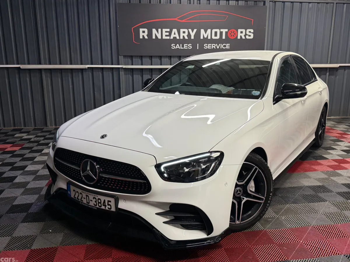 Mercedes-Benz E-Class Saloon, Diesel Hybrid, 2022, White