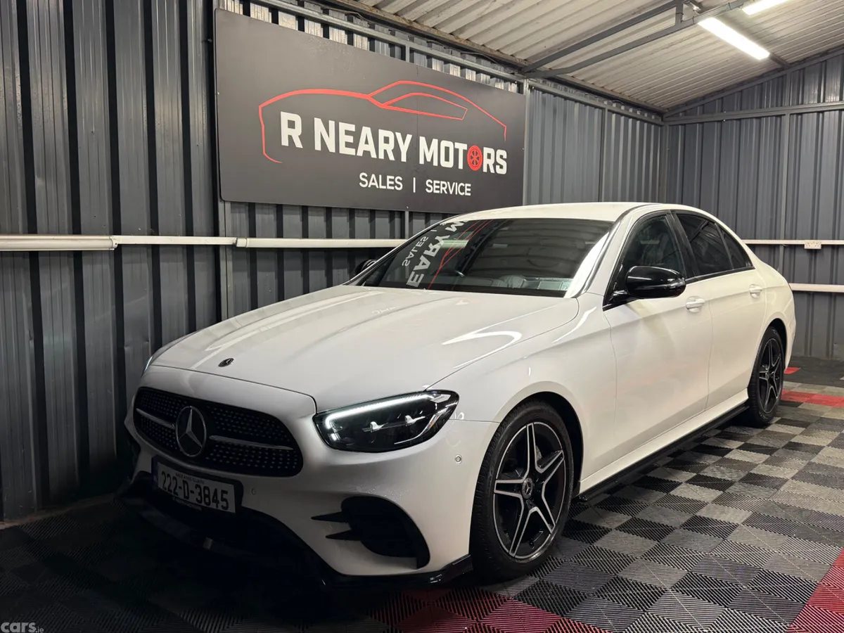 Mercedes-Benz E-Class Saloon, Diesel Hybrid, 2022, White