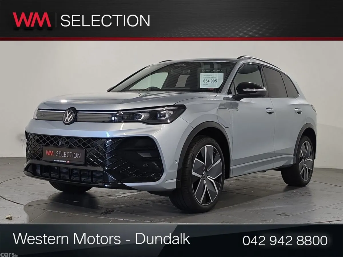 Volkswagen Tiguan SUV, Petrol Plug-in Hybrid, 2026, Grey