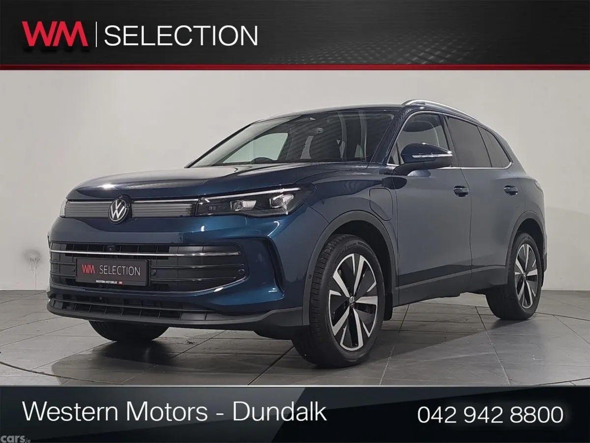 Volkswagen Tiguan SUV, Petrol Plug-in Hybrid, 2026, Blue