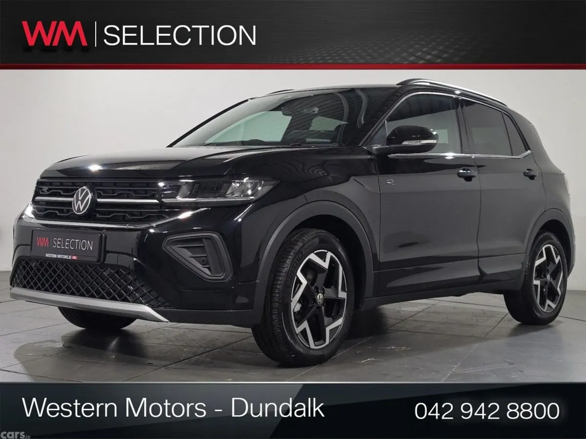 Volkswagen T-Cross Estate, Petrol, 2026, Black