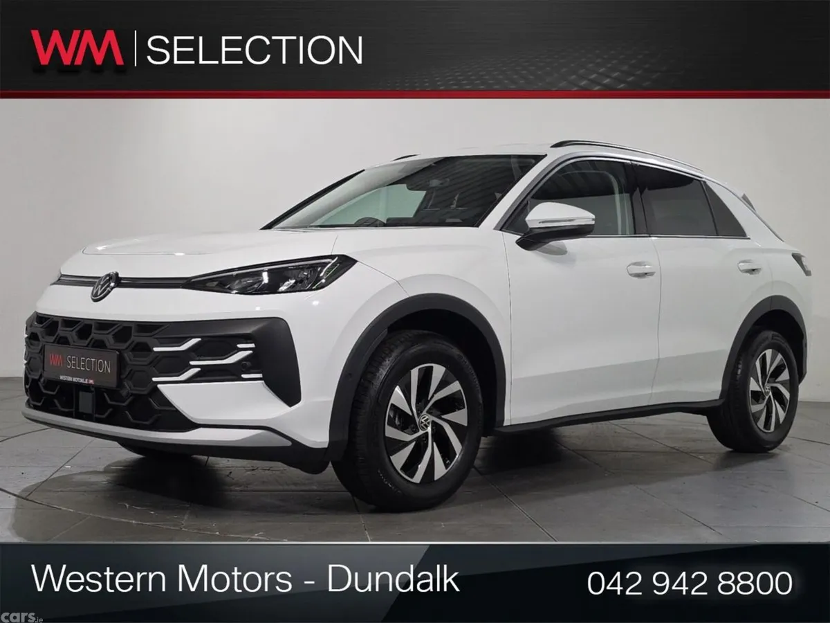 Volkswagen T-Roc Hatchback, Petrol, 2026, White