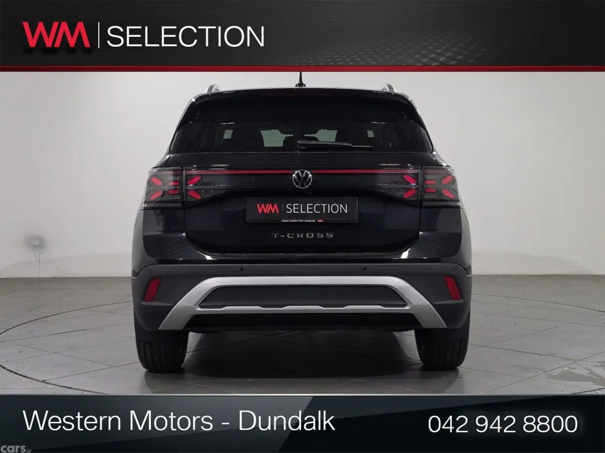 Volkswagen T-Cross Estate, Petrol, 2026, Black