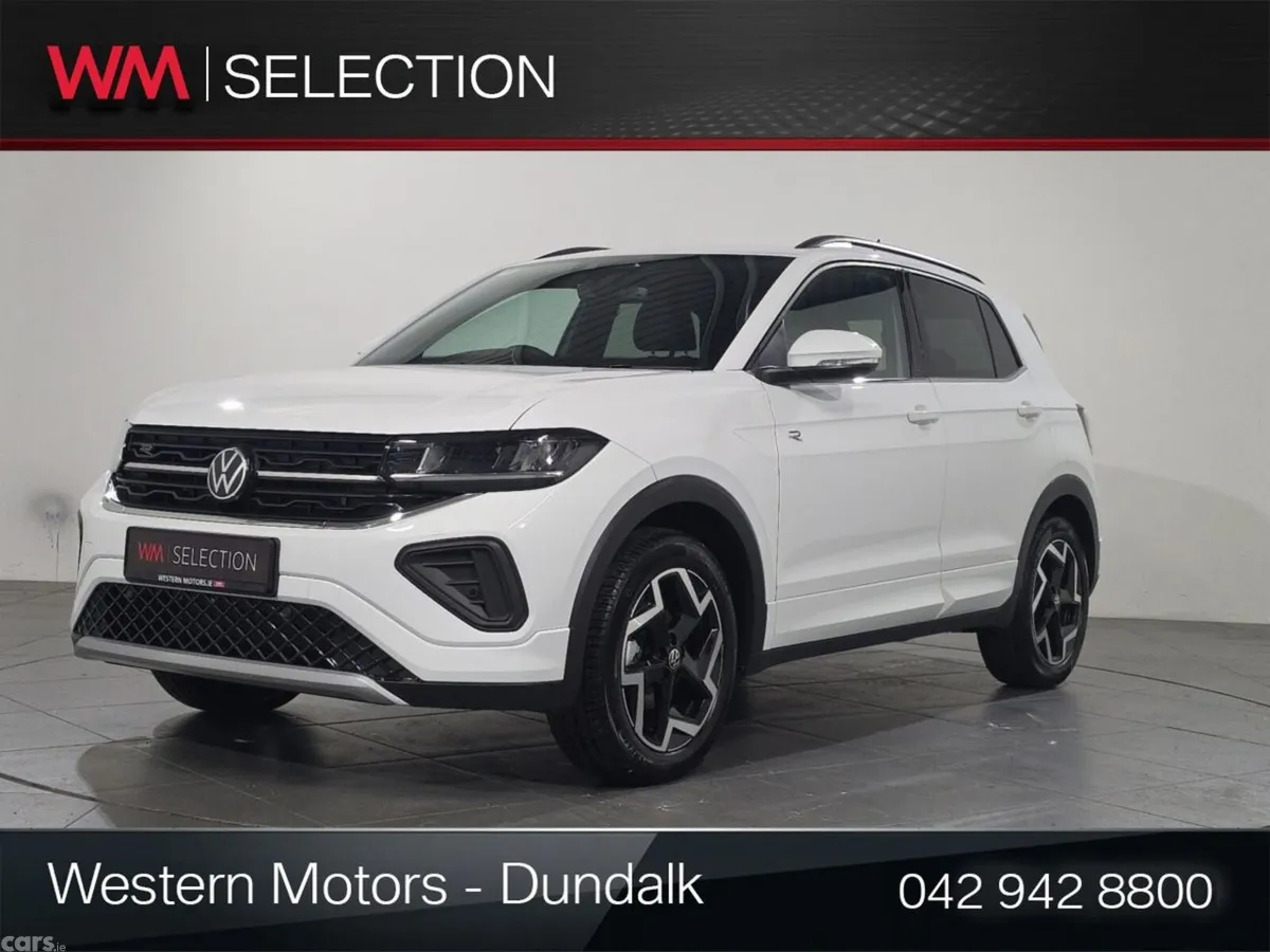 Volkswagen T-Cross Estate, Petrol, 2026, White