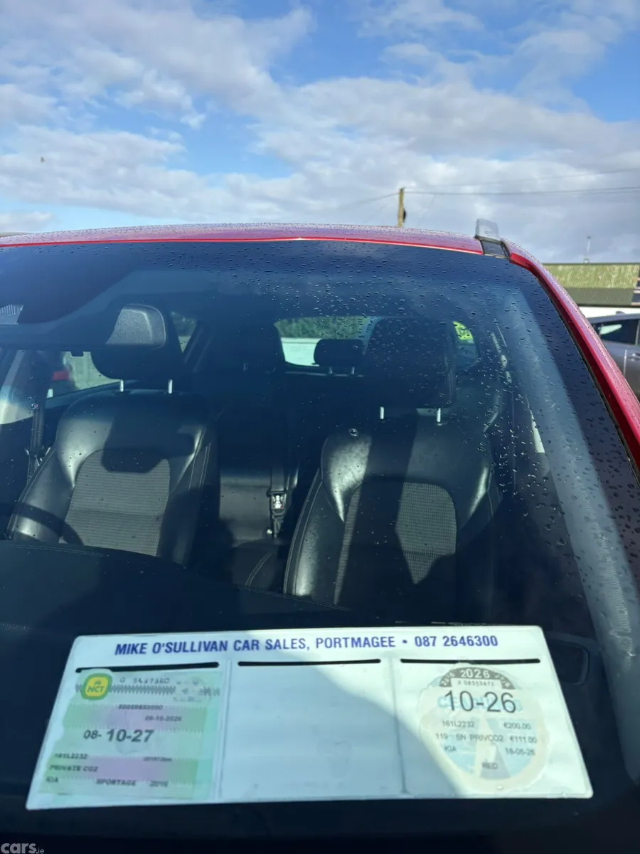 Kia Sportage SUV, Diesel, 2016, Red