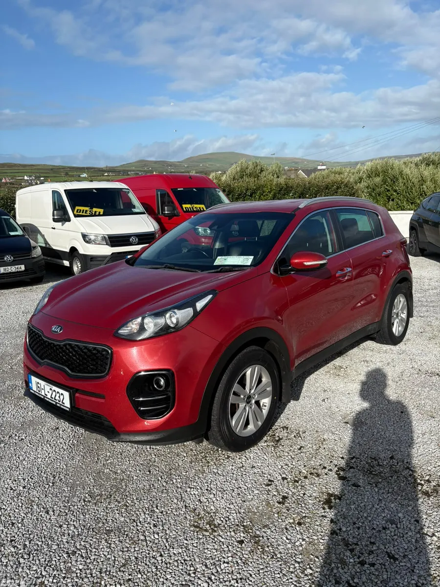 Kia Sportage SUV, Diesel, 2016, Red