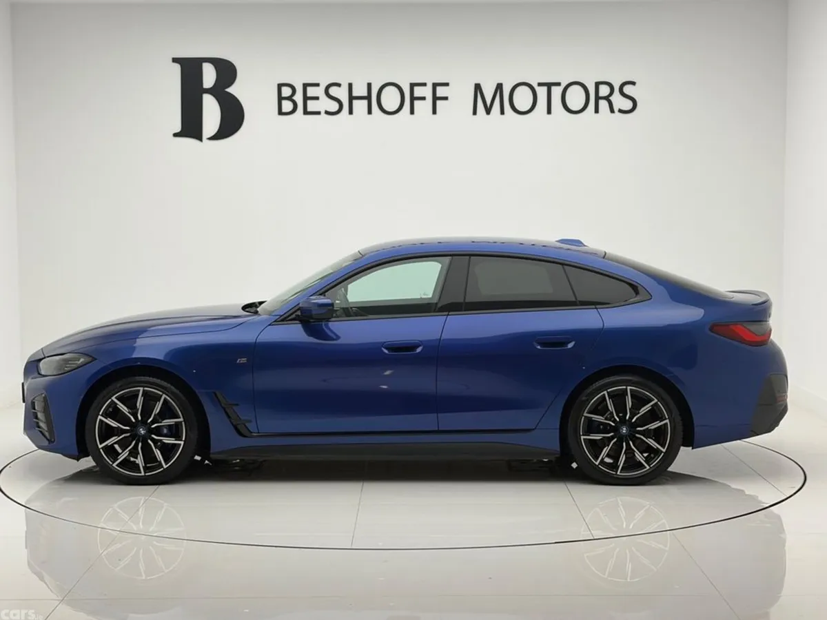 BMW i4 Coupe, Electric, 2022, Blue