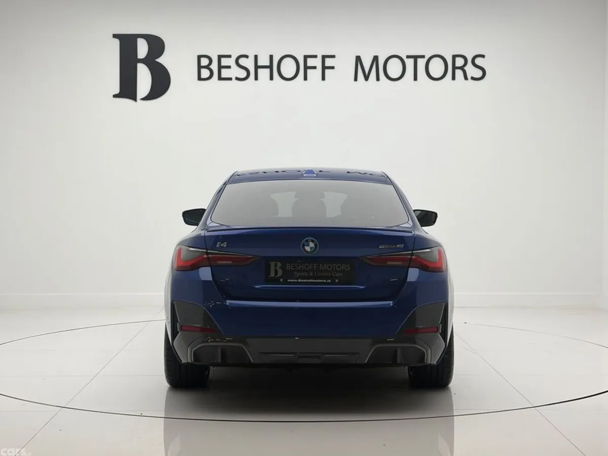 BMW i4 Coupe, Electric, 2022, Blue