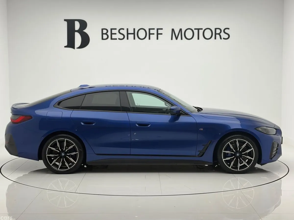 BMW i4 Coupe, Electric, 2022, Blue
