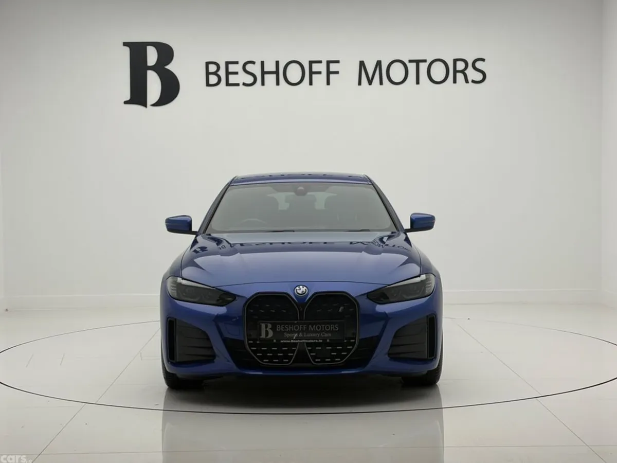 BMW i4 Coupe, Electric, 2022, Blue