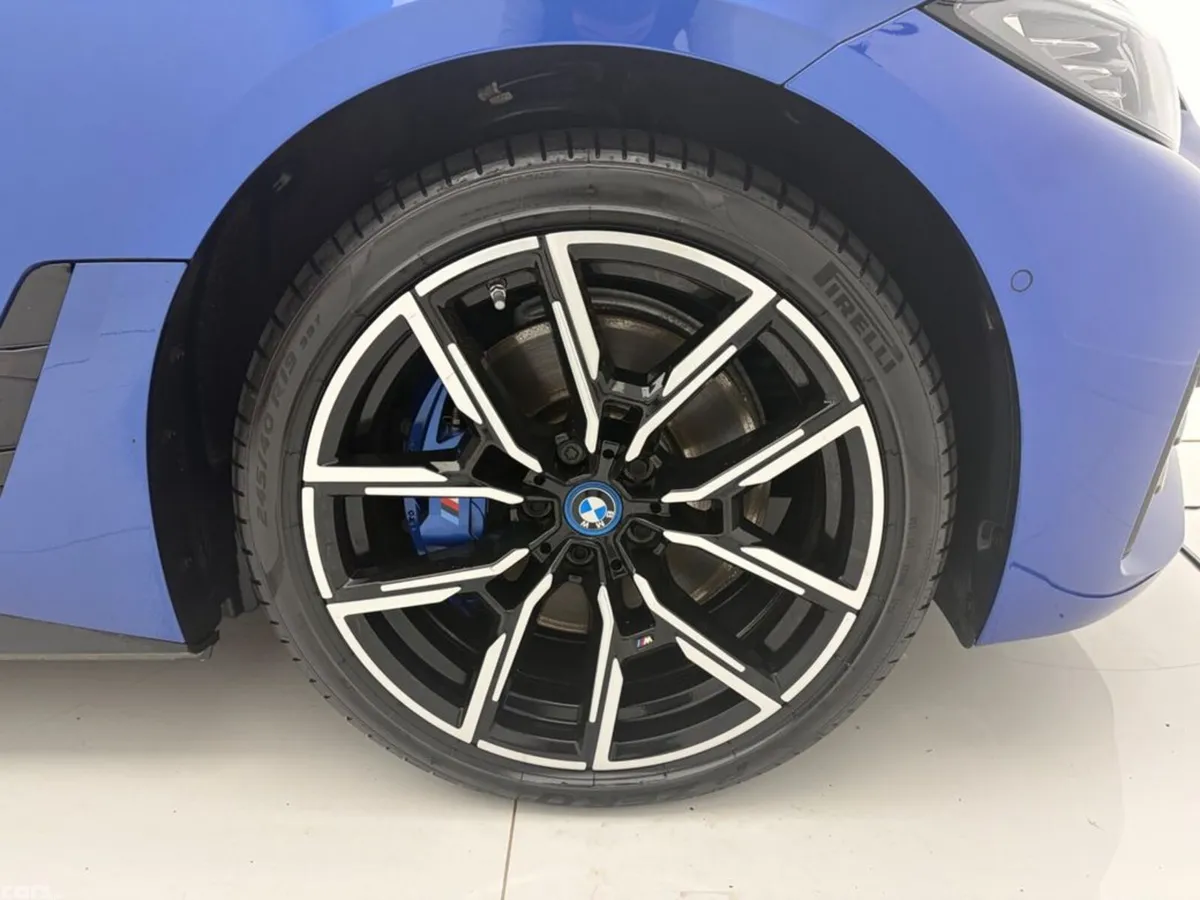 BMW i4 Coupe, Electric, 2022, Blue