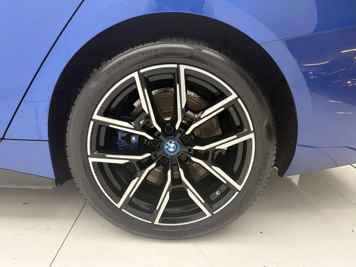 BMW i4 Coupe, Electric, 2022, Blue