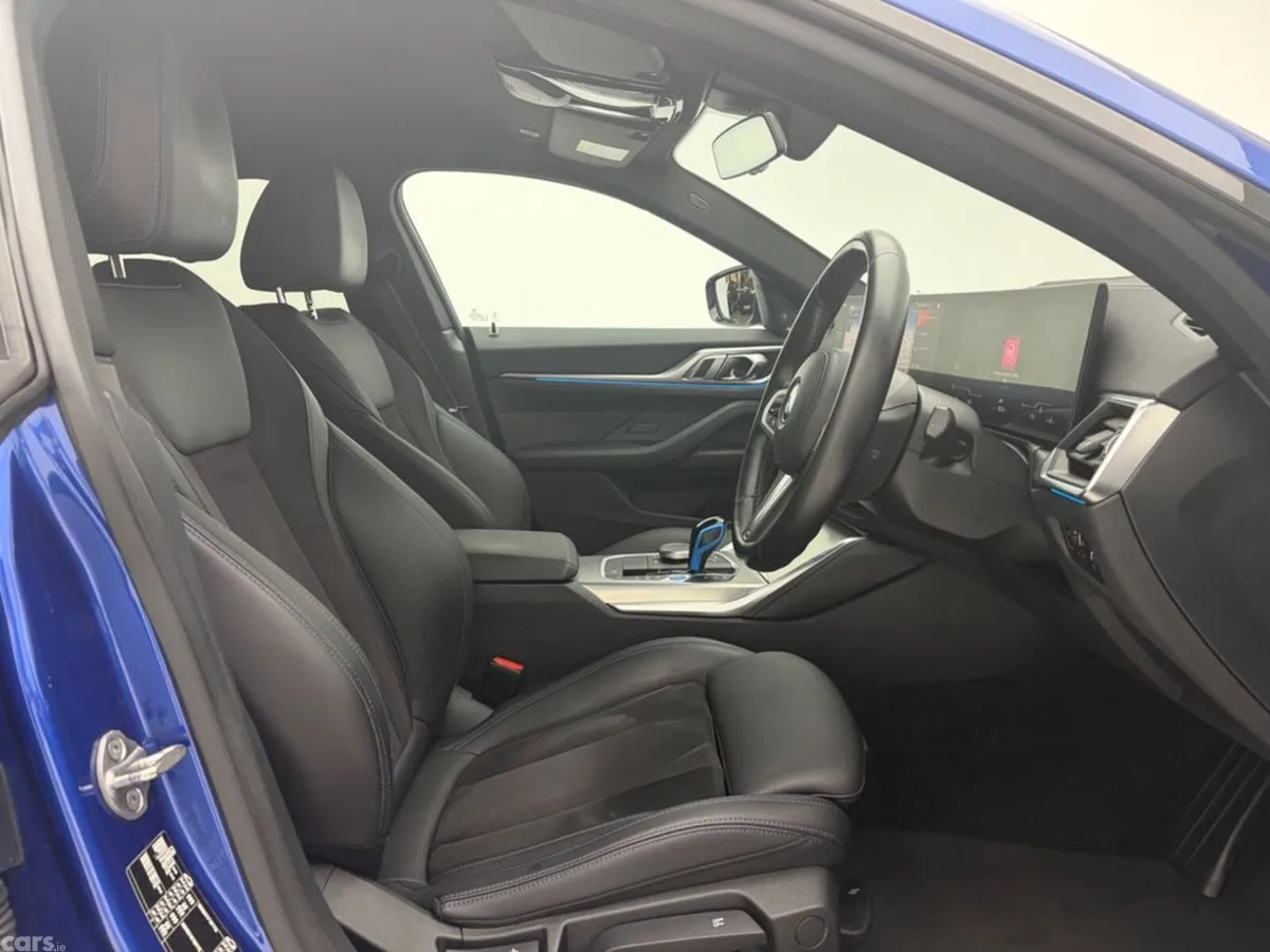 BMW i4 Coupe, Electric, 2022, Blue