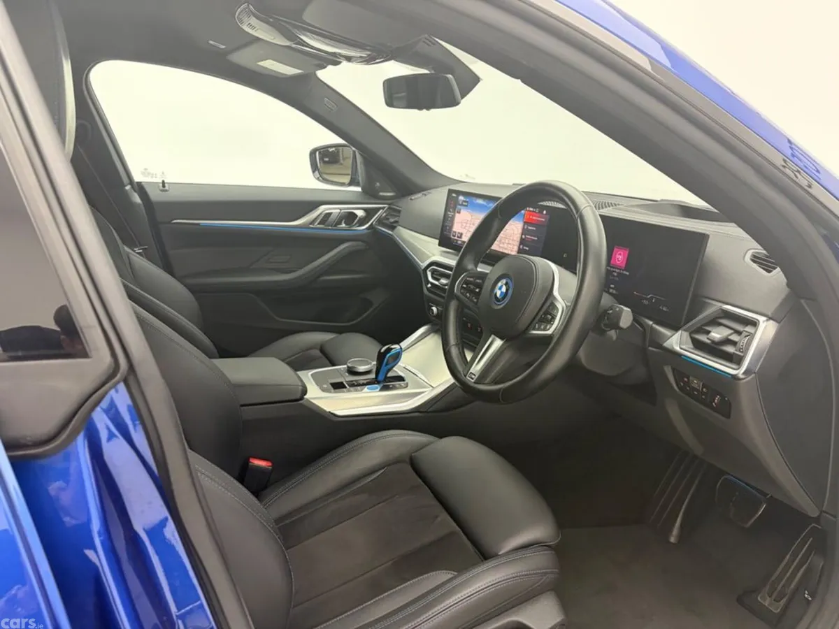 BMW i4 Coupe, Electric, 2022, Blue
