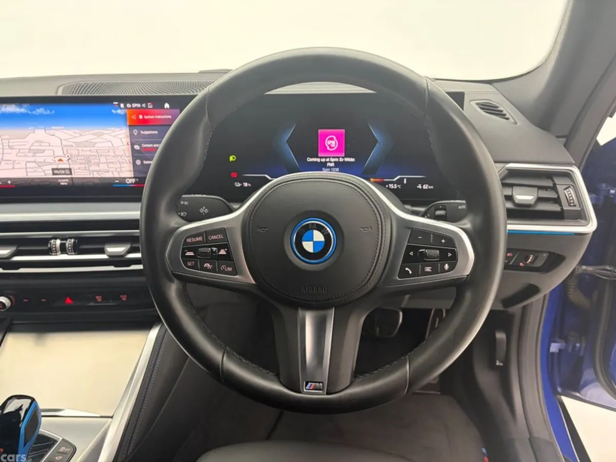 BMW i4 Coupe, Electric, 2022, Blue