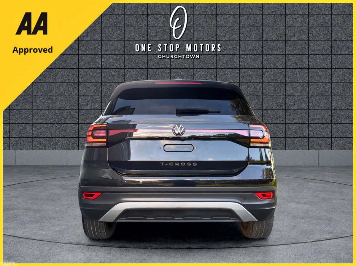 Volkswagen T-Cross Hatchback, Petrol, 2021, Black