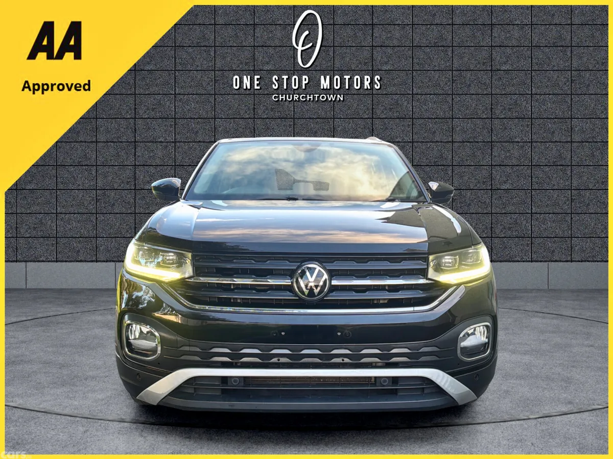Volkswagen T-Cross Hatchback, Petrol, 2021, Black