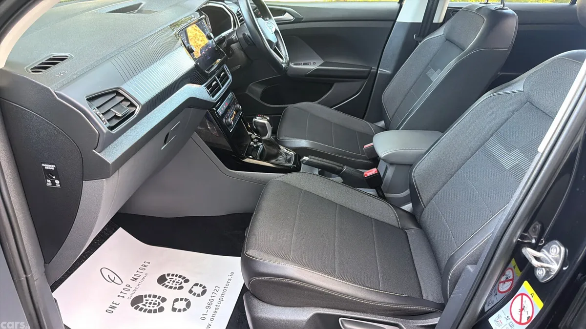 Volkswagen T-Cross Hatchback, Petrol, 2021, Black