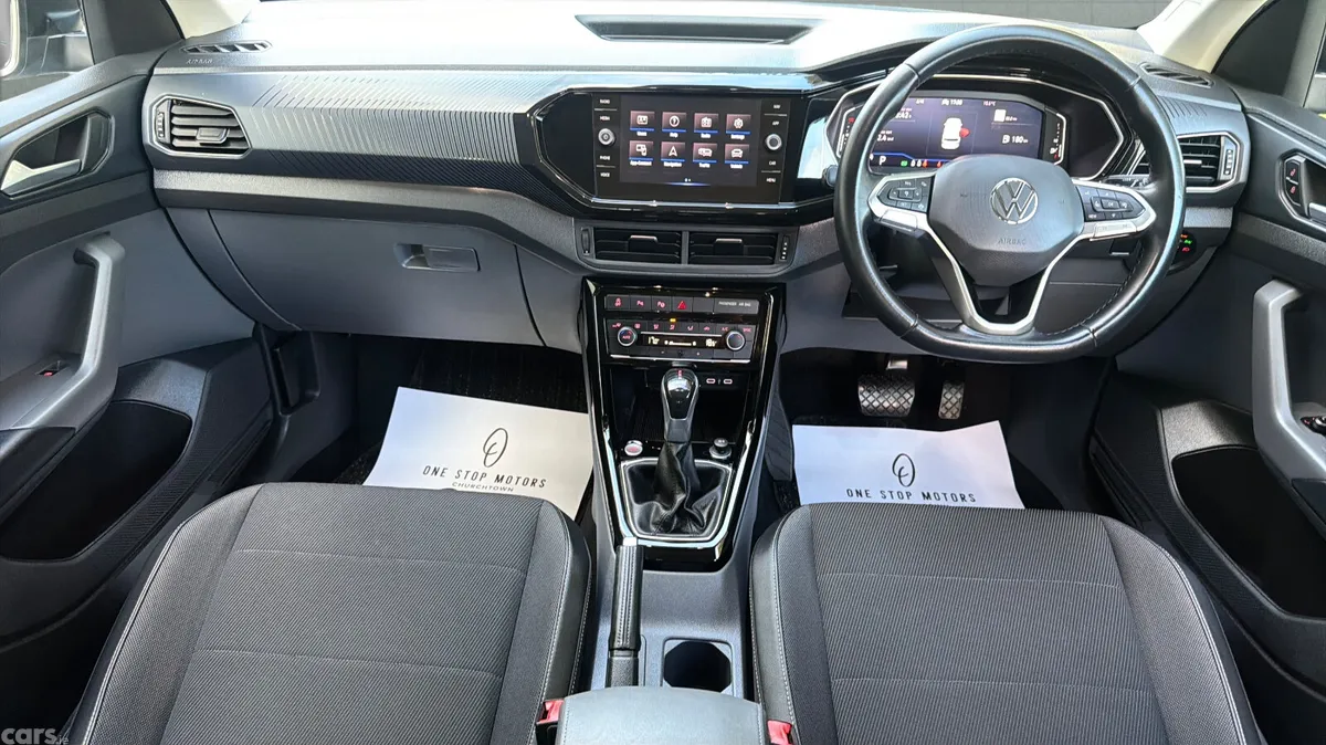 Volkswagen T-Cross Hatchback, Petrol, 2021, Black