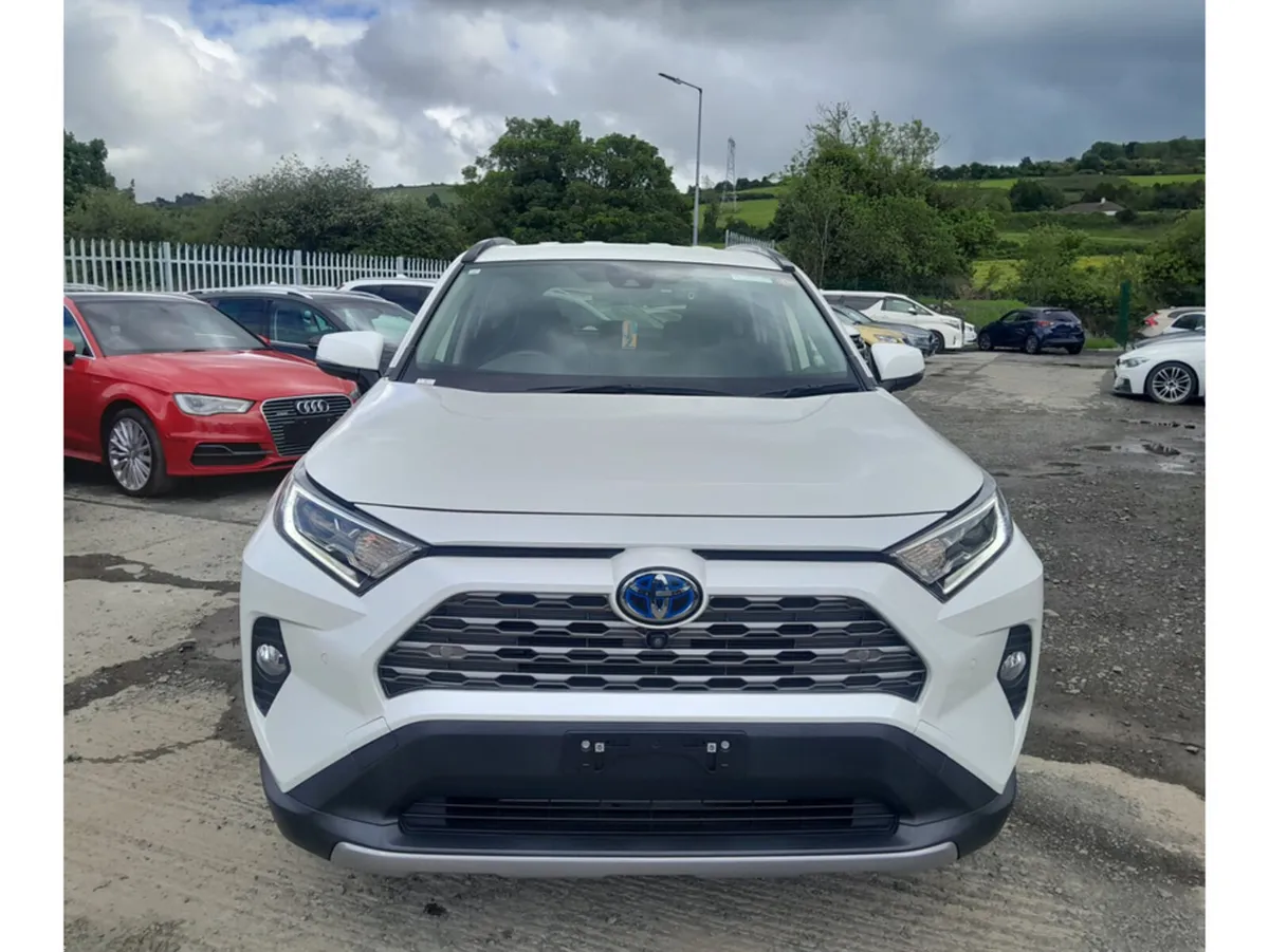 Toyota RAV4 SUV, Petrol Hybrid, 2021, White