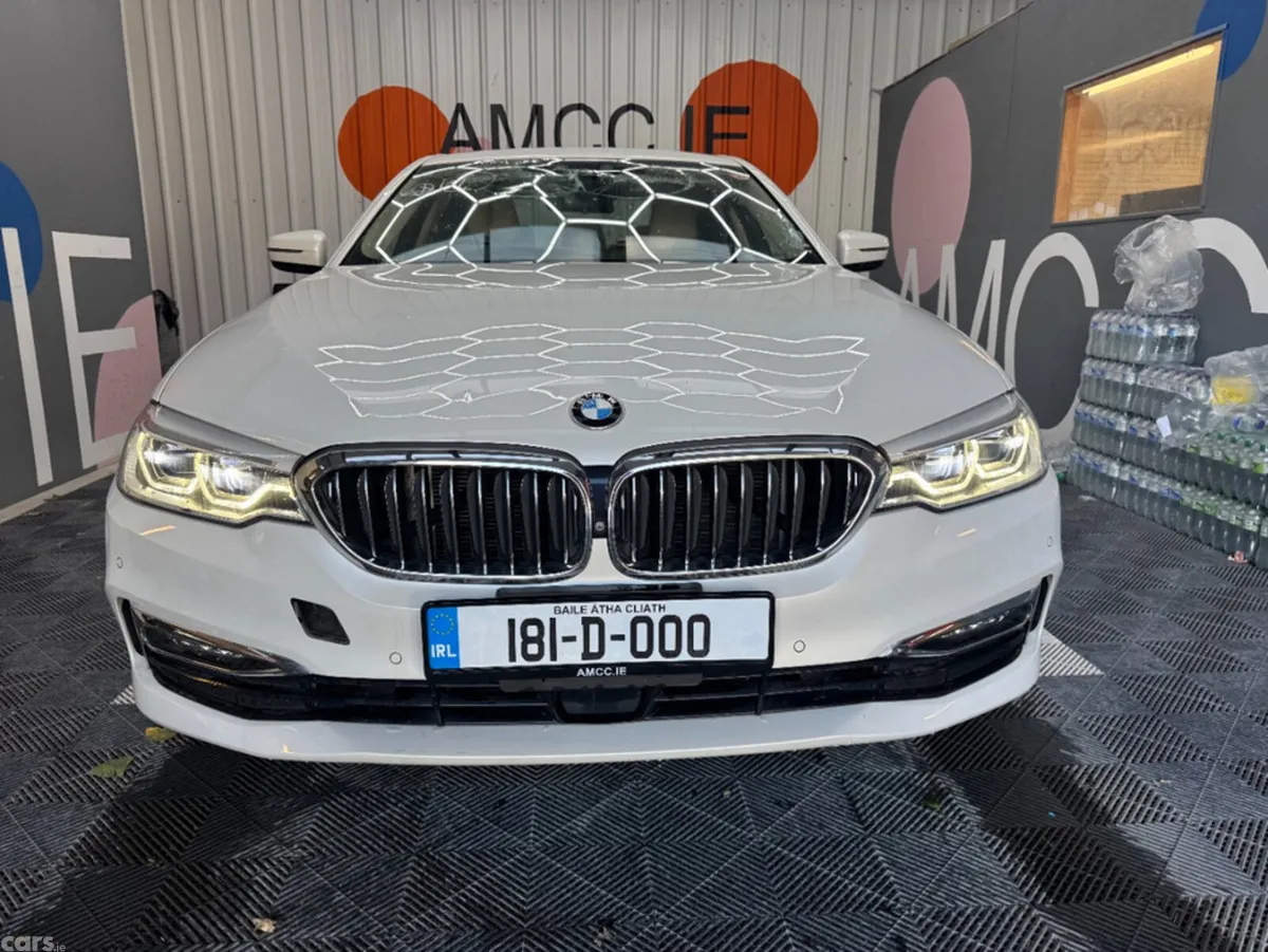 BMW 5-Series Saloon, Diesel, 2018, White