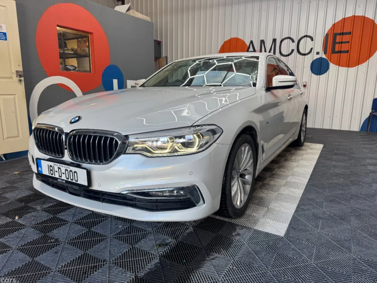 BMW 5-Series Saloon, Diesel, 2018, White