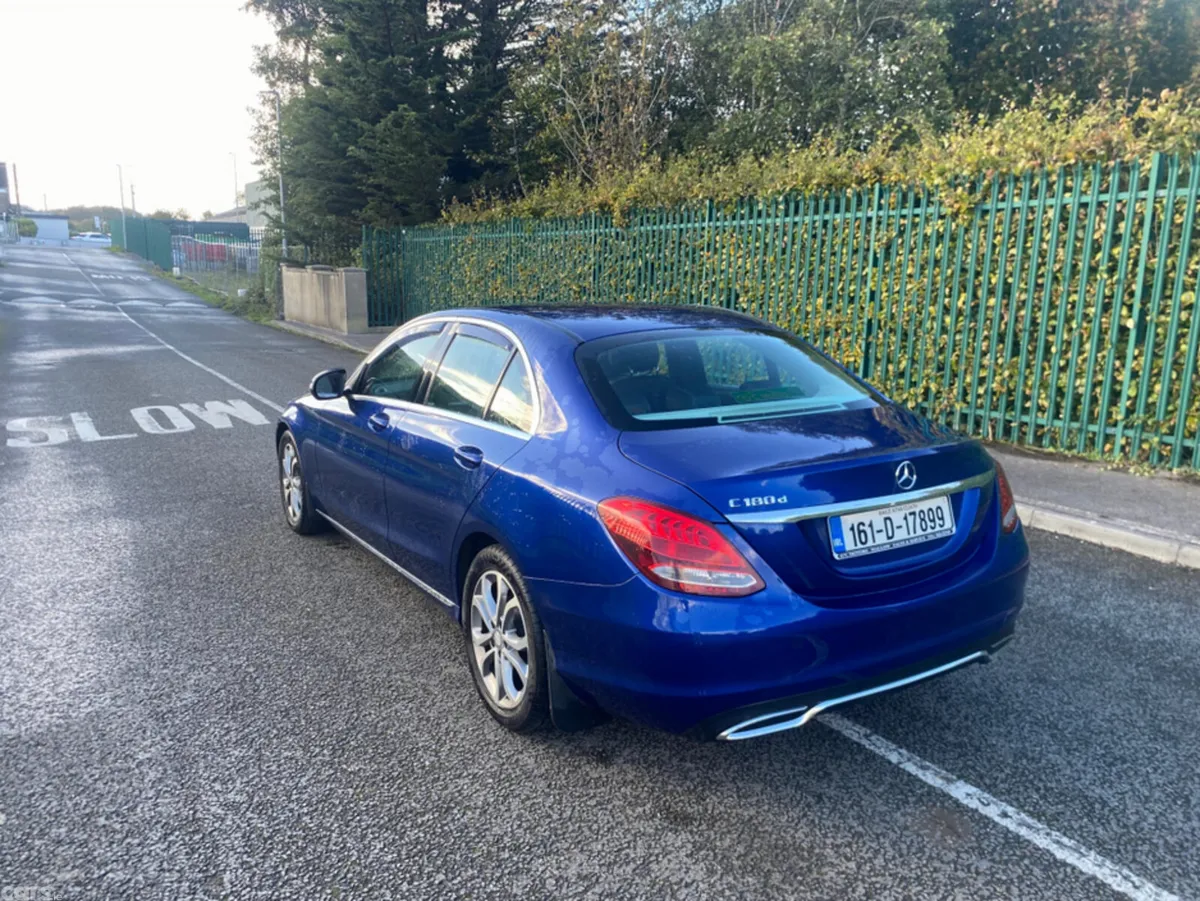 Mercedes-Benz C-Class Saloon, Diesel, 2016, Blue
