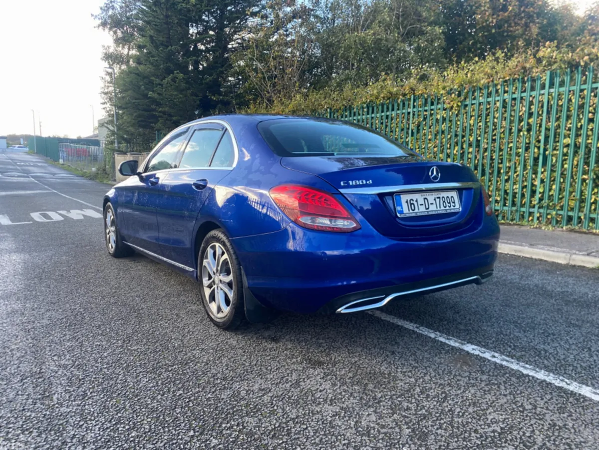 Mercedes-Benz C-Class Saloon, Diesel, 2016, Blue