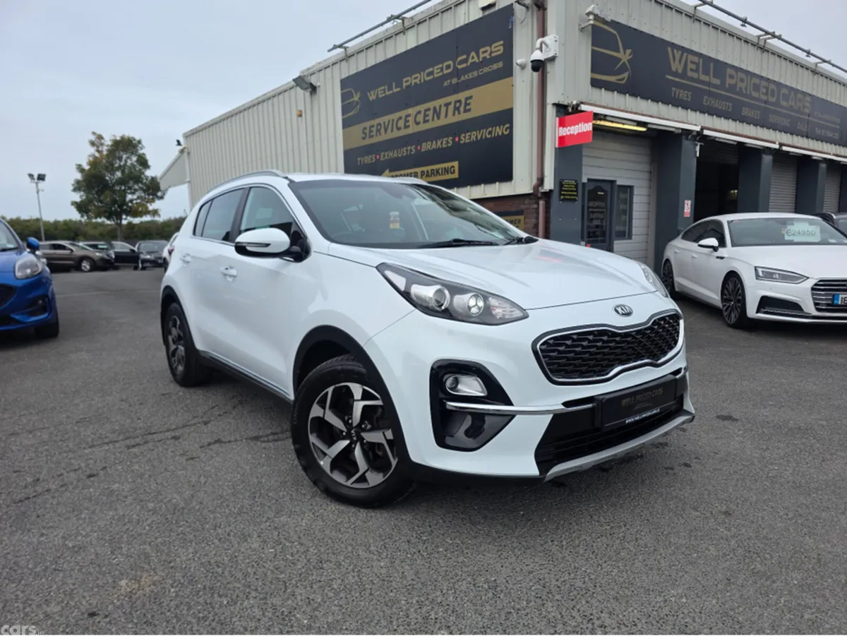 Kia Sportage MPV, Diesel Hybrid, 2020, White