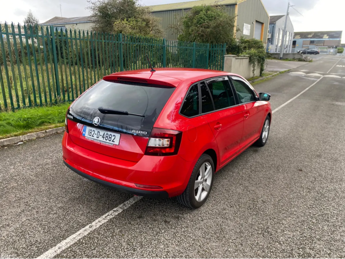 Skoda Rapid Saloon, Diesel, 2018, Red