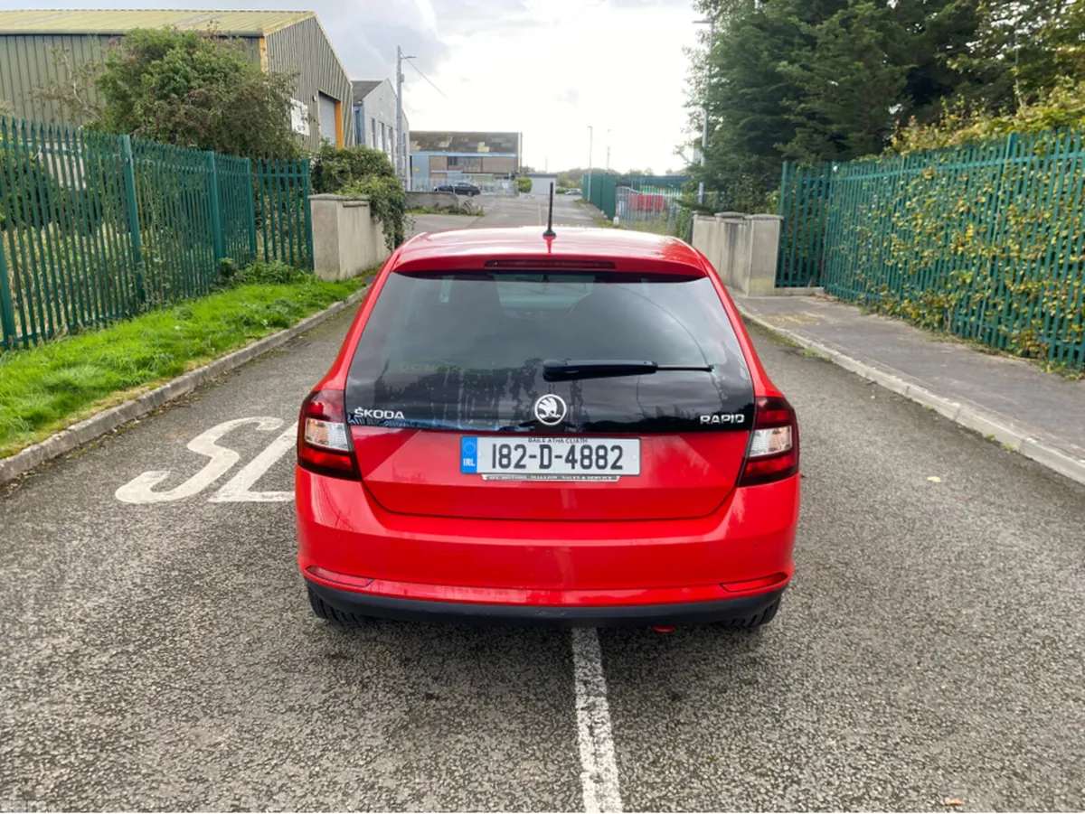 Skoda Rapid Saloon, Diesel, 2018, Red