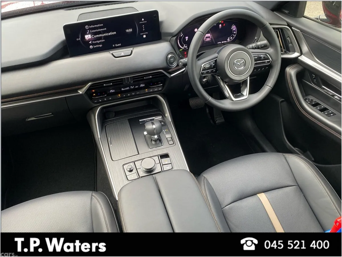 Mazda CX-60 SUV, Petrol Plug-in Hybrid, 2026, Red