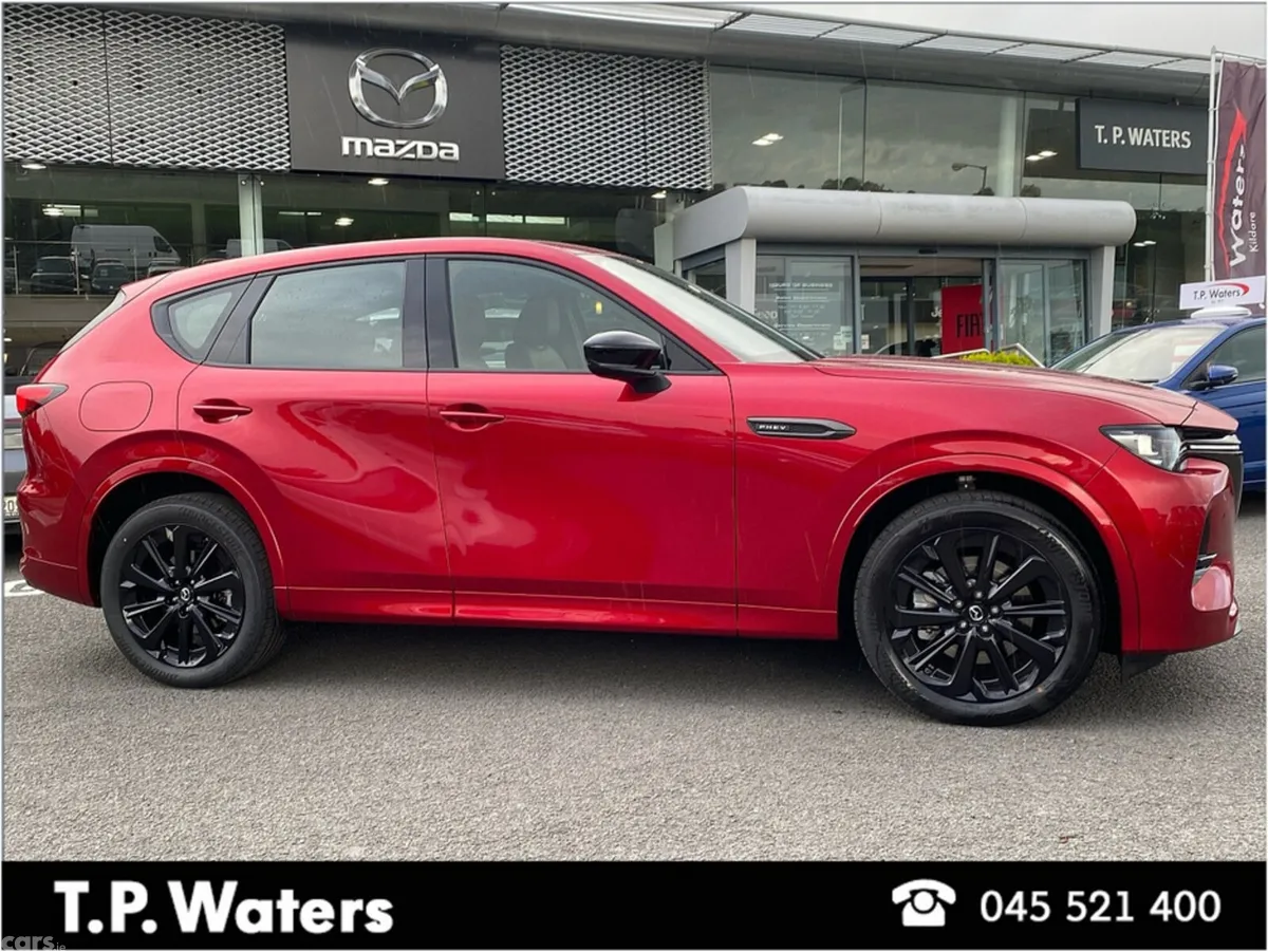 Mazda CX-60 SUV, Petrol Plug-in Hybrid, 2026, Red
