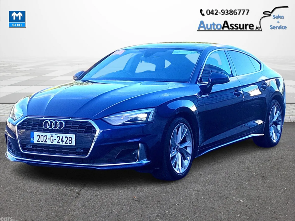 Audi A5 Hatchback, Diesel, 2020, Blue