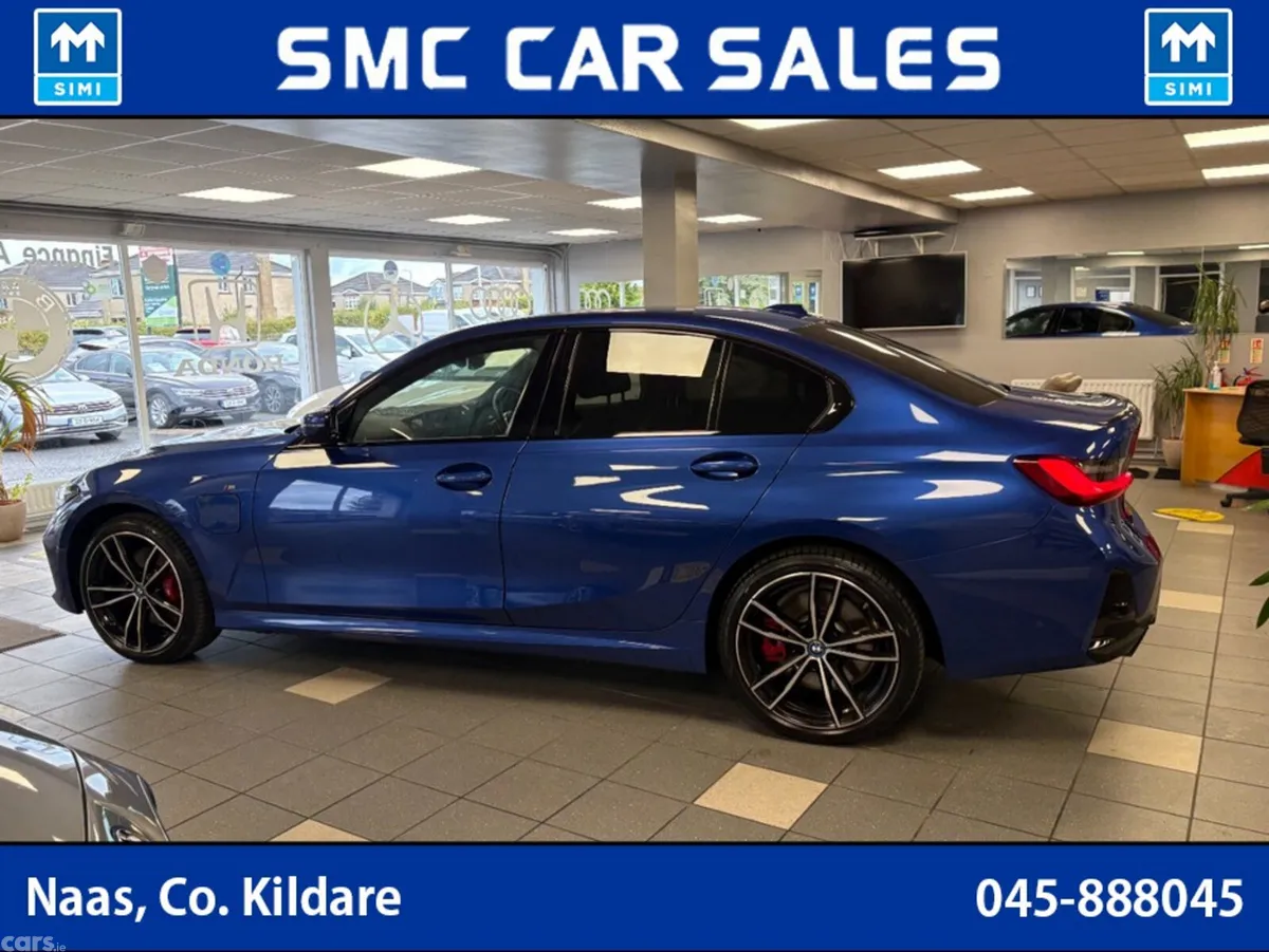 BMW 3-Series Saloon, Petrol Hybrid, 2024, Blue