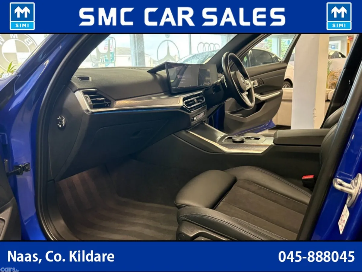 BMW 3-Series Saloon, Petrol Hybrid, 2024, Blue