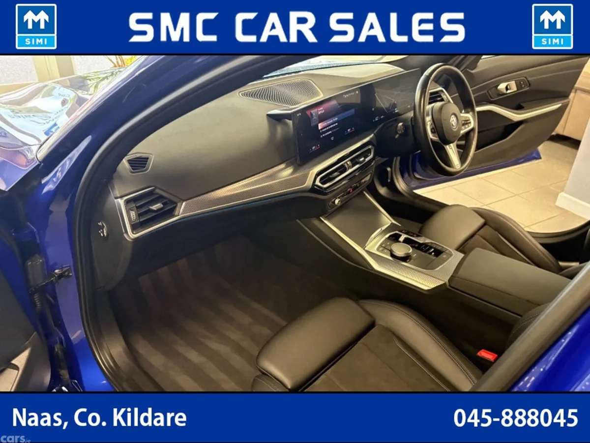 BMW 3-Series Saloon, Petrol Hybrid, 2024, Blue