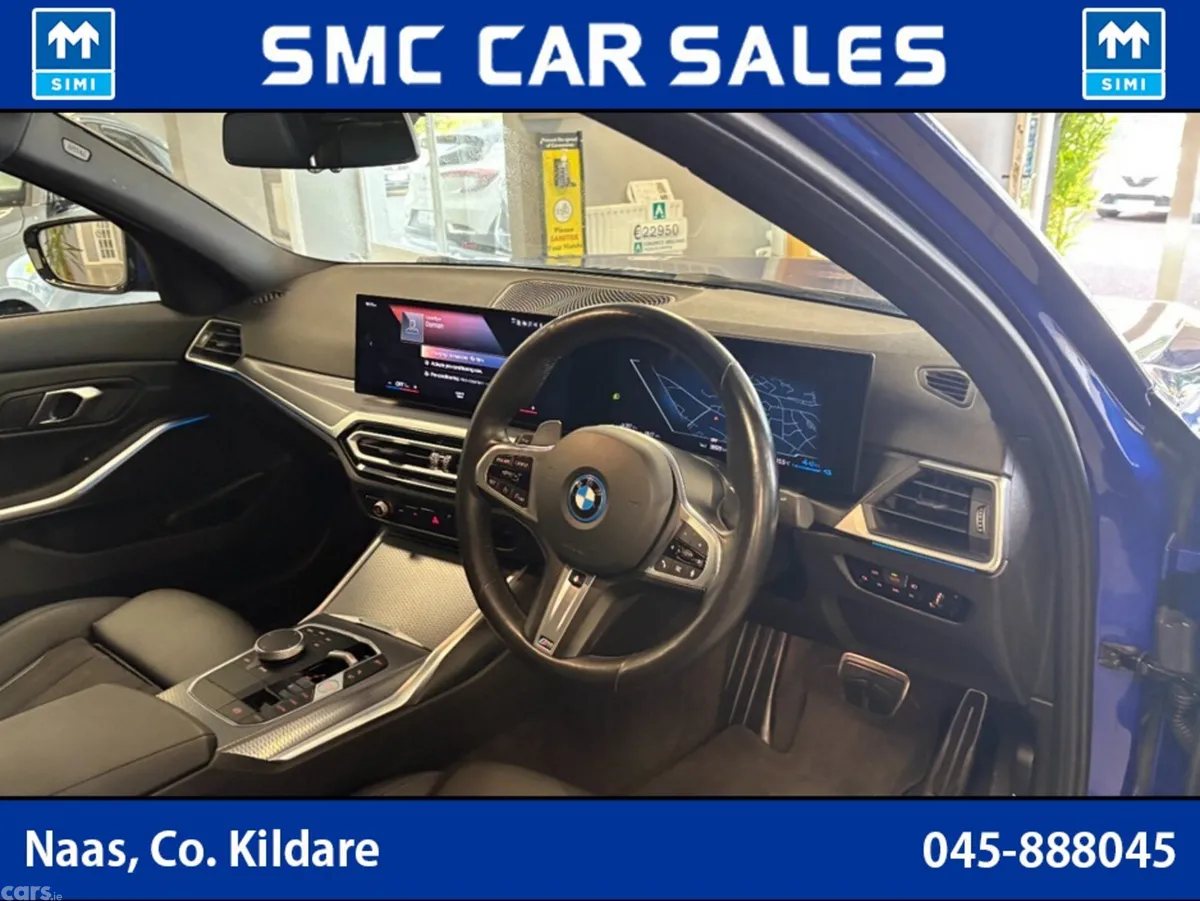 BMW 3-Series Saloon, Petrol Hybrid, 2024, Blue