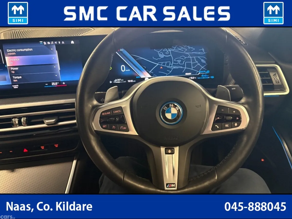 BMW 3-Series Saloon, Petrol Hybrid, 2024, Blue