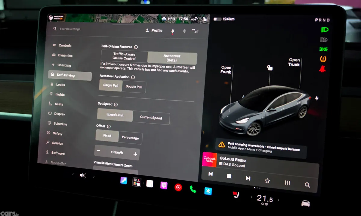 Tesla Model 3 Saloon, Electric, 2020, Grey