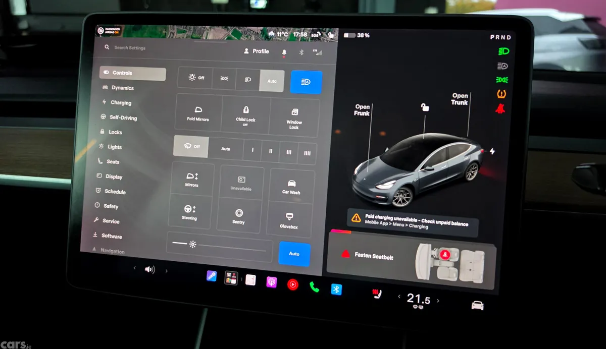 Tesla Model 3 Saloon, Electric, 2020, Grey