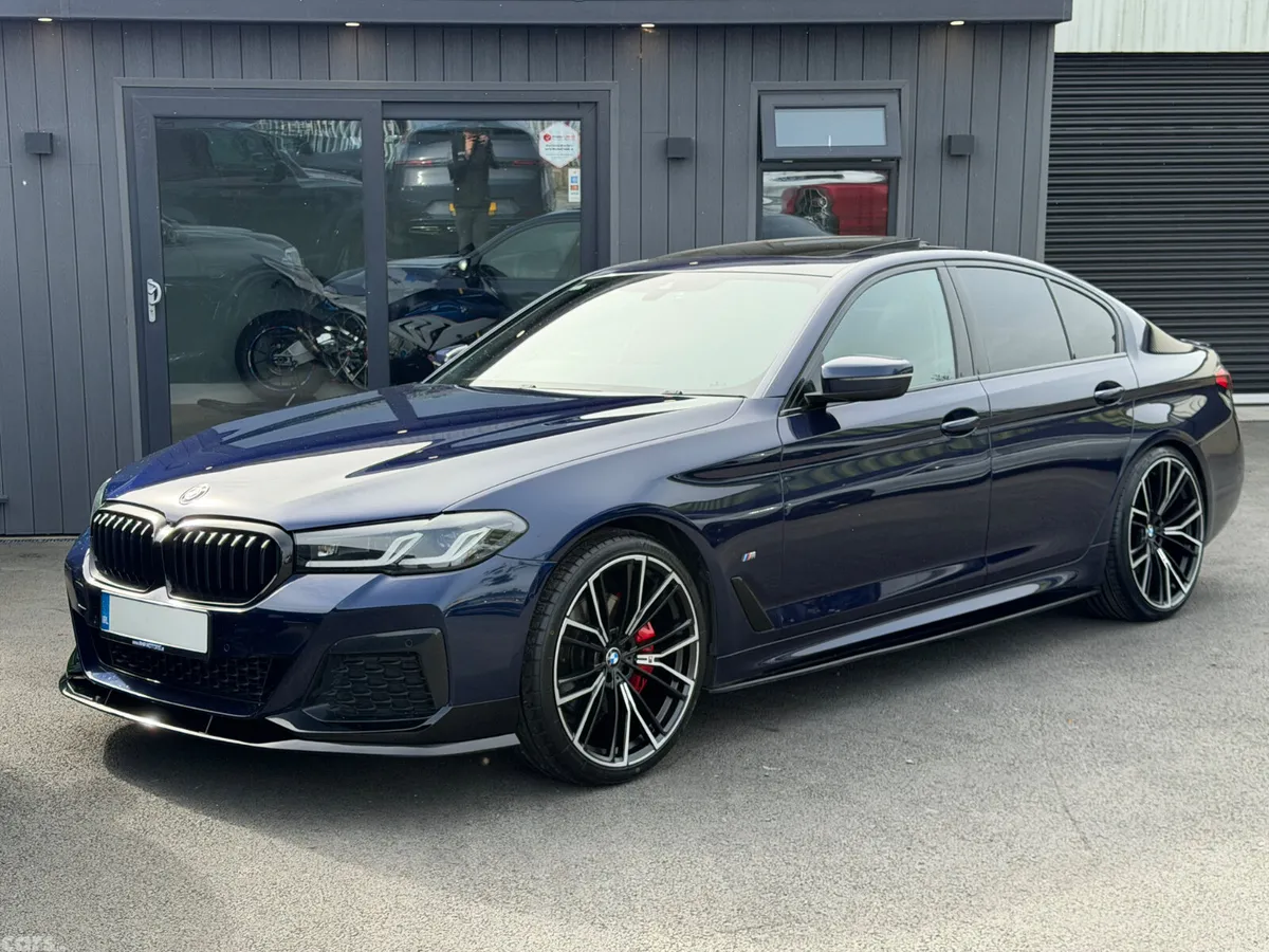 BMW 5-Series Saloon, Diesel, 2021, Blue