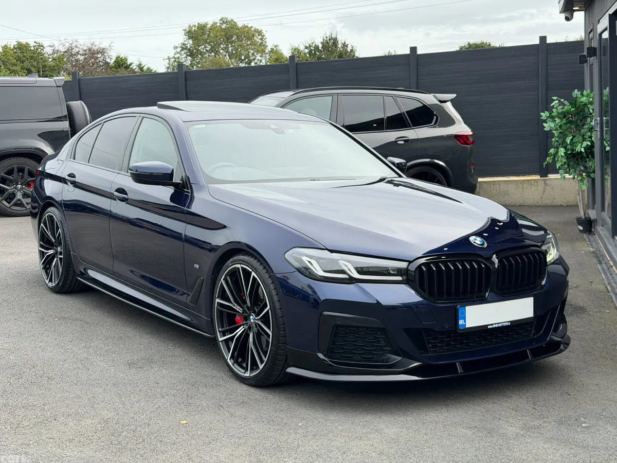 BMW 5-Series Saloon, Diesel, 2021, Blue