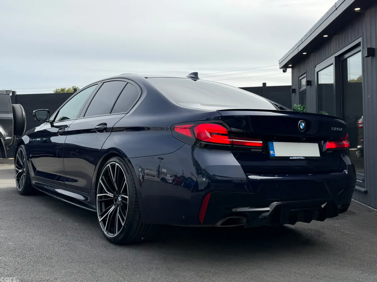 BMW 5-Series Saloon, Diesel, 2021, Blue